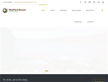 Tablet Screenshot of birdnestatbunyonyi.com